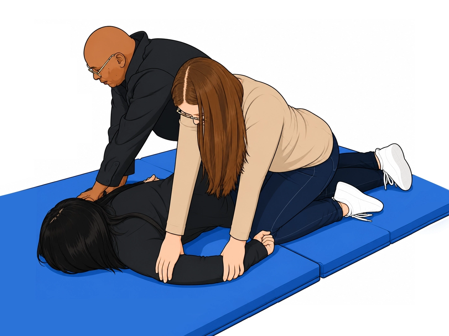 Prone position example
