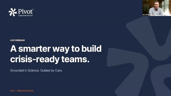 Webinar screen shot